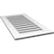 Ekena Millwork Vertical Surface Mount PVC Gable Vent: Functional, w/ 3-1/2"W x 1"P Standard Frame, 20"W x 38"H GVPVE20X3801SF - alternate 4